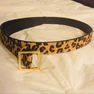 Cheetah print belt!